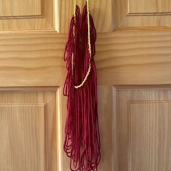 Colombian beaded necklace - Picture 3 of 3